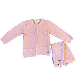 Dusty pink sweater set